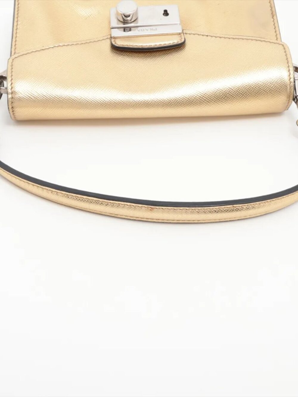 Prada Metallic Flap O33 MOG - Picture 5 of 13